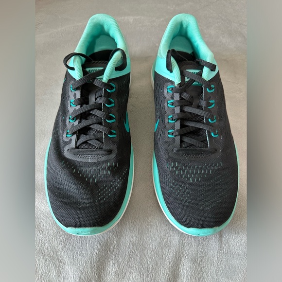 Nike Black and Teal Flex 2016 Run - Picture 1 of 7